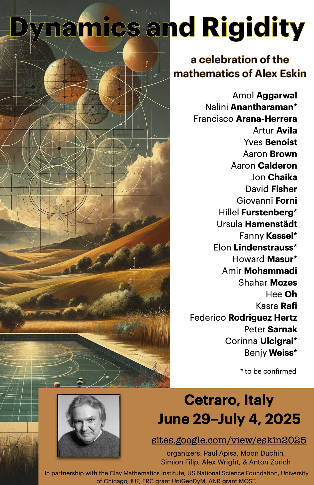 Dynamics and Rigidity poster